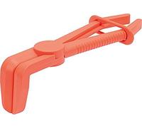 KS Tools 115.5059 Pinza estranguladora 90°, Ø 35 mm