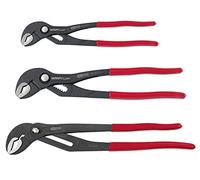 KS TOOLS 115.8531 - Juego de 3 pinzas para elevador (10 pulgadas, 12 pulgadas, 16 pulgadas)