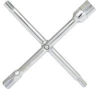 KS Tools 116.6200 Llave en cruz para sanitarios 220 x 220 mm