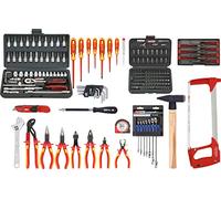 KS Tools 117.0195 Maletín de herramientas de electricista Premium Max, 195 pzs