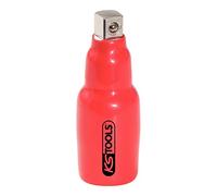 KS Tools 117.1190 Adaptador reductor con aislamiento protector, 3/8"F x 1/4"M