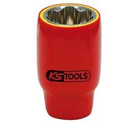 KS Tools 117.1213 - Llaves de vaso VDE hexagonales (tamaño: 13 mm, 1/2")
