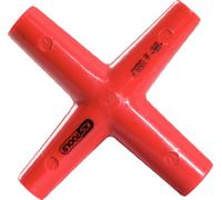 KS Tools 117.1709 - Llave en cruz aislada (tamaño: 14 x 17 x 19 x 22 mm)