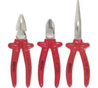 KS Tools 117.1710 - Pack de 3 piezas con alicates Classic para 1000 V