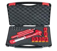 KS Tools 117.1876 1/4" Juego de llaves de vaso aisladas, 21 pzs
