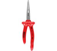 KS Tools 117.2203 Alicates de puntas semicirculares 1000V con argolla de fijación para cordones de seguridad