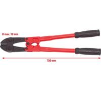 KS TOOLS 118.0130-E: Cortacables con mango de tubo, 95 mm, para colgar