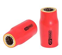 KS Tools 118.3835 Llave de vaso aislada de 3/8", 10 mm