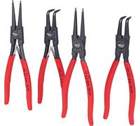 KS Tools 119.2060 Juego de alicates para anillos de seguridad, 40-100 mm, 4 pzs