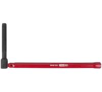 KS Tools 123.0041 Llave de tuercas de grifo de cuello de cisne con adaptador intercambiable, 260 mm