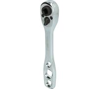 KS Tools 130.0222 Carraca para tuberías de refrigeración y aire acondicionado 5 en 1, conmutable, 157mm