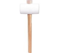 KS Tools 140.1236 Maza de goma, blanca, 735g