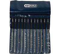 KS Tools 140.3050 - Pack de 12 piezas con juego de limas de aguja (tamaño: 145 mm de longitud)