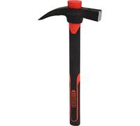KS Tools 142.2010 - Martillo sacaclavos con mango de fibra de vidrio, peso de la cabeza 700 g