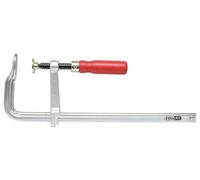 KS Tools 145.0230 Sargento de tornillo con mango de madera 600/120mm