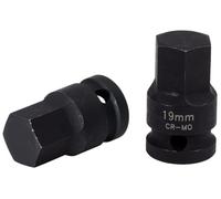 KS Tools 150.1709 Llave de vaso con punta de impacto, 1/2", tipo Allen, 17 mm