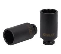 KS Tools 150.1711 1/2" Llave de vaso 12 cantos 33 mm
