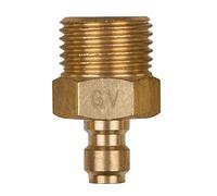 KS Tools 150.2341 Adaptador de rosca exterior 5/8"x18 y conexión de manguera de 1/4"