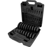 KS Tools 150.9710 Juego de extractores de cojinetes y casquillos, 21 pzs