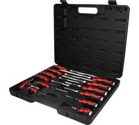 KS Tools 151.1150 Juego de destornilladores con cabeza de impacto ERGOTORQUEmax, 13 pzs.