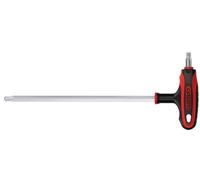 KS Tools 151.2755 Llave acodada Torx con cabeza de bola y mango en T, T10