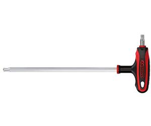 KS Tools 151.2759 Llave acodada Torx con cabeza de bola y mango en T, T27