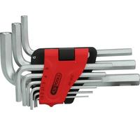 KS Tools Innensechskant-Winkelstiftschlüssel-Satz, En Soporte Plegable, 9-tlg.