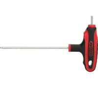 KS Tools 151.8132 Llave Allen con cabeza de bola y mango en T, 3 mm