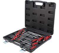 KS Tools 151.8160, Llave Torx en L, metálica, acero cromo-vanadio, 1,8 kg, 9 unidades