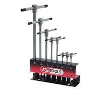 KS Tools 158.5111 Expositor de 8 llaves hexagonales con mango en T, 8 unidades