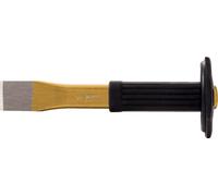 KS Tools 162.0113 - Cincel plano con protector de manos