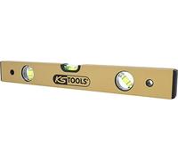 KS Tools 204.5400 - Nivel de agua, con perfil de aluminio liso (tamaño: 400 mm)
