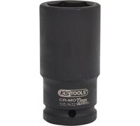 Ks tools 3/4" Casquillo de Fuerza Hexagonal, Largo, 32mm 515.1432 Largo