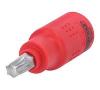 KS TOOLS 3/8" Isolierte Bit-Stecknuss Torx, T45, 60mm 118.3817