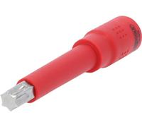 KS TOOLS 3/8" Isolierte Bit-Stecknuss Torx, T55, 122mm 118.3829
