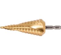 KS Tools 330.2354 Broca escalonada HSS TiN,Ø 6-32mm, 8 niveles