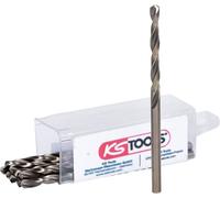KS Tools 330.3030 Broca helicoidal HSS-G Co 5, 3mm, paquete de 10