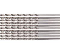 KS Tools 330.7074 Broca helicoidal HSS-G, larga, 7,4mm, paquete de 10
