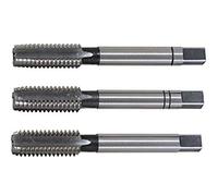 KS Tools 331.0180 Juego de machos de roscar manuales HSS tipo M, M18x2,5,3 pzs