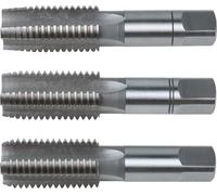 KS Tools 331.2030 Juego de machos de roscar manual HSS Co tipo M, M3x0,5,3 pzs