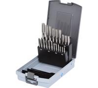 KS Tools 336.0641, Juego de herramientas para roscar, color plateado, 21 piezas, 620 g