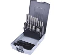 KS Tools 336.0651 Juego de machos de roscar manuales HSS Co tipo M en casete de plástico 21 pzsM3-M12