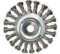 KS Tools 340.0047 Cepillo redondo de acero trenzado, ø 125 mm, inoxidable 0,50