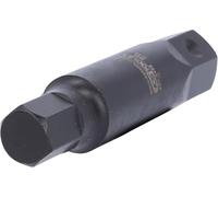KS Tools 450.0422 Inserto de puntas de impacto para tornillos con encastre hexagonal L=107 mm, 17 mm