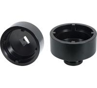 KS Tools 450.5029 3/4" Vasos para tuercas ranuradas KM9, pivote interior