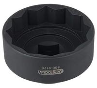 KS Tools 460.4170 Llave para tuercas de eje de 1" para Iveco, 12 cantos, 85 mm