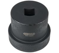 KS Tools 460.4225 Llave de vaso de 1" para tuercas de eje con cubo guía, 12 cantos, 85 mm