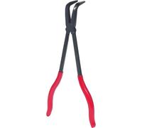 KS Tools 500.7053 Alicates semicirculares, curvados en 90°, extralargos, 270 mm