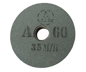 KS Tools 500.8466 - Muela abrasiva (150 x 25 x 32 mm, grano A60, para 500.8458 y 500.8461), color blanco