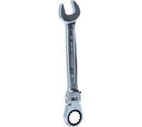 KS Tools 503.4818-E Llave combinada de carraca articulada GEARplus, bloqueable, 18 mm, colgador